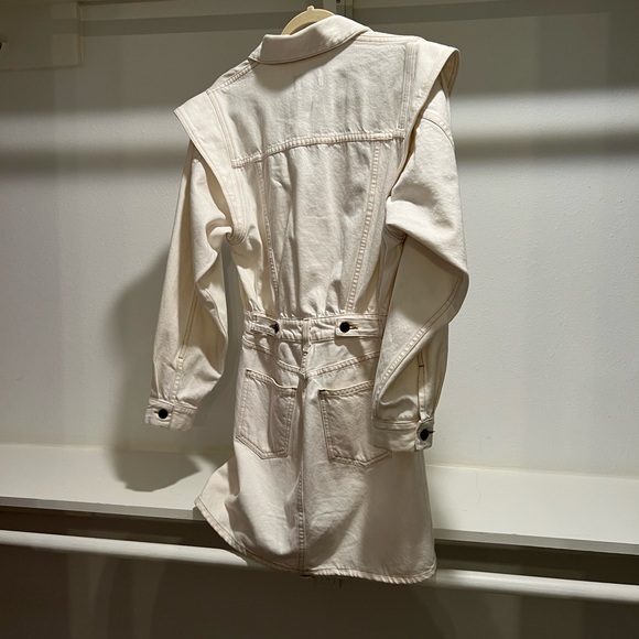 AGOLDE white denim dress - Picture 4 of 4